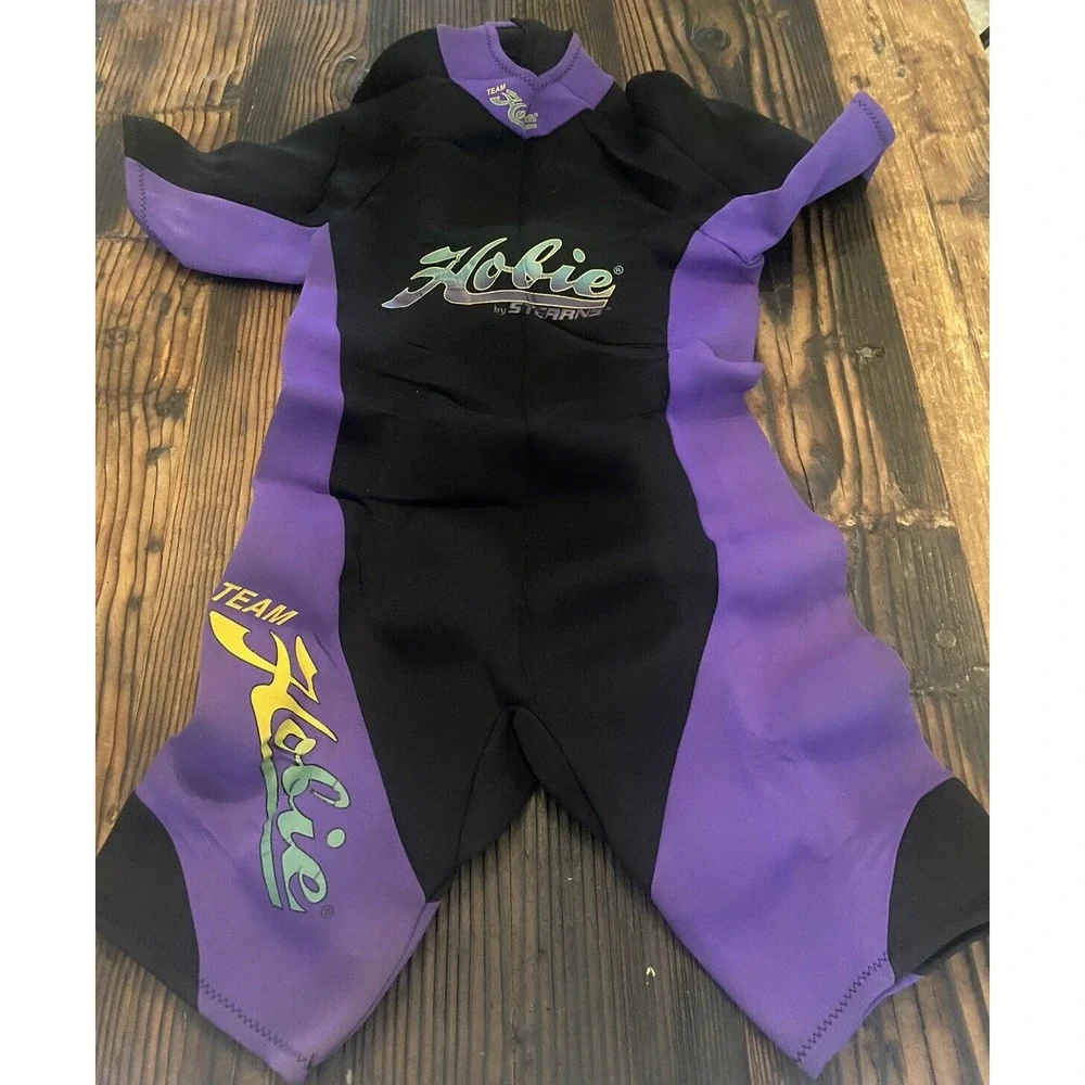 Wetsuit Shorty Women's Large Team Hobie by Stearns Short Sleeves